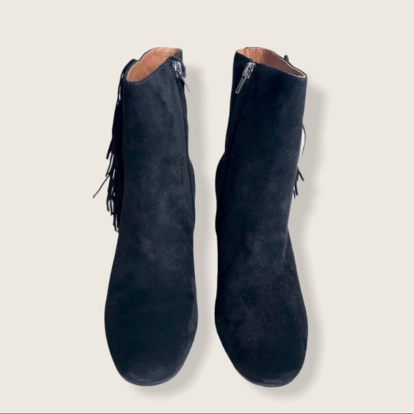 Frye Jodi Fringe Cute Short Festival Ankle Bootie - Picture 9 of 16